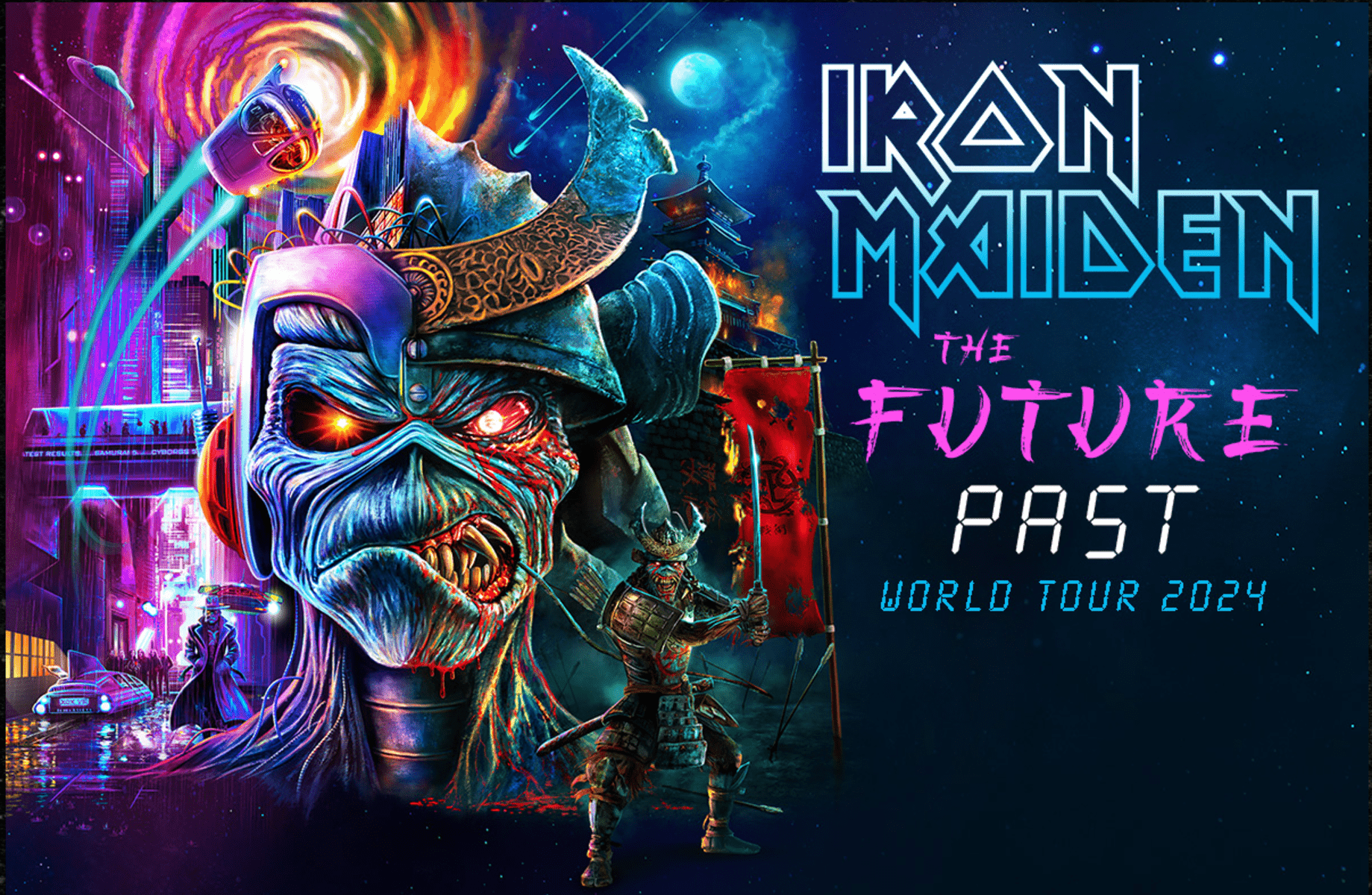 Iron Maiden The Future Past Tour  Image